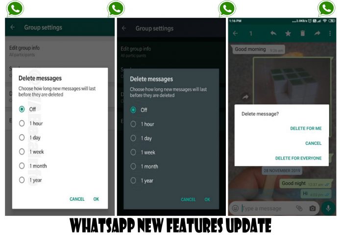 WhatsApp new features update