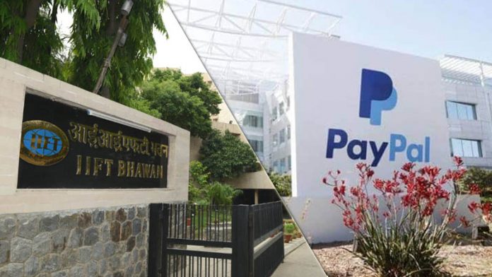 IIFT and PayPal