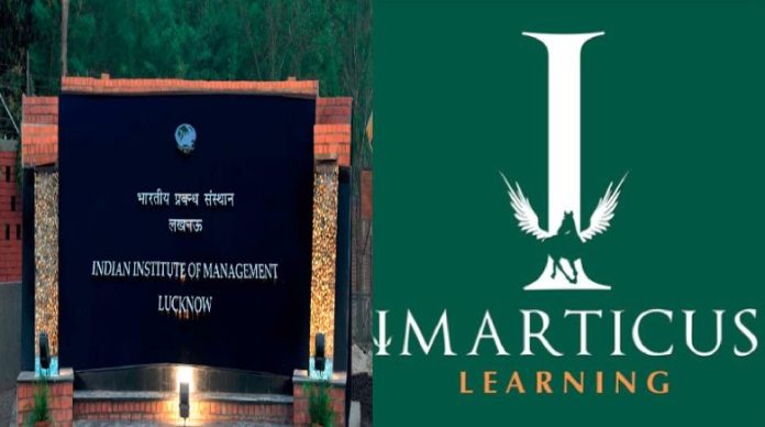 IIM Lucknow and IMARTICUS Learning
