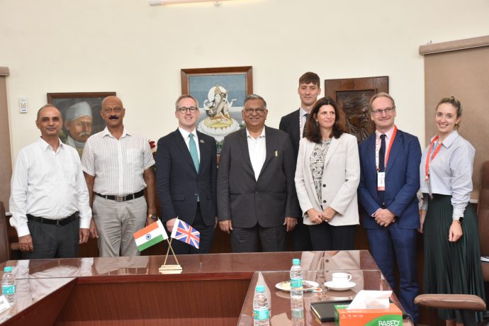 UK Delegation Led By Arts & Heritage Minister Lord Parkinson Visits Banaras Hindu University