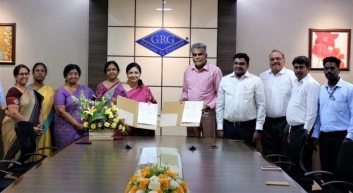 AMHSSC and PSGR Krishnammal College for Women, signed an MoU