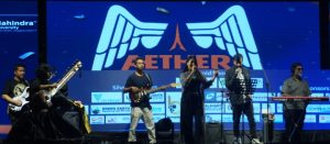 Electrifying performance by band THREEORY at Mahindra University’s Annual Techno-Cultural Festival Aether